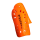 Runati Senior Shin Guard (Orange)